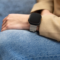 Mobilize Milanese Watch Band - For Apple 42/44/45/49Mm - Silver - 123TelecomShop