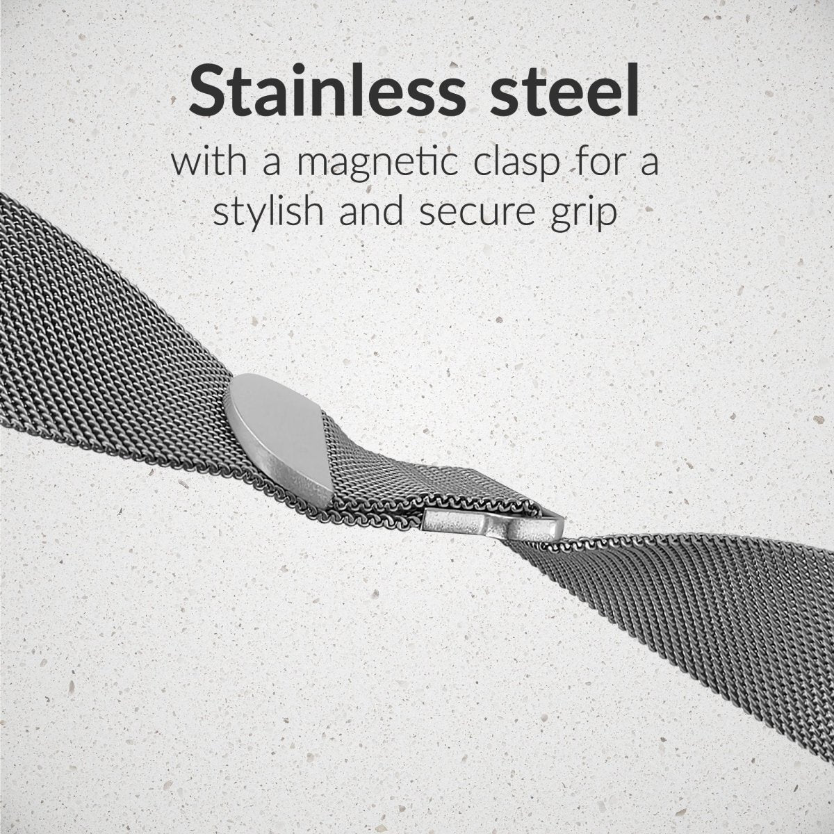 Mobilize Milanese Watch Band - For Apple 42/44/45/49Mm - Silver - 123TelecomShop