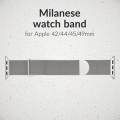 Mobilize Milanese Watch Band - For Apple 42/44/45/49Mm - Starlight - 123TelecomShop