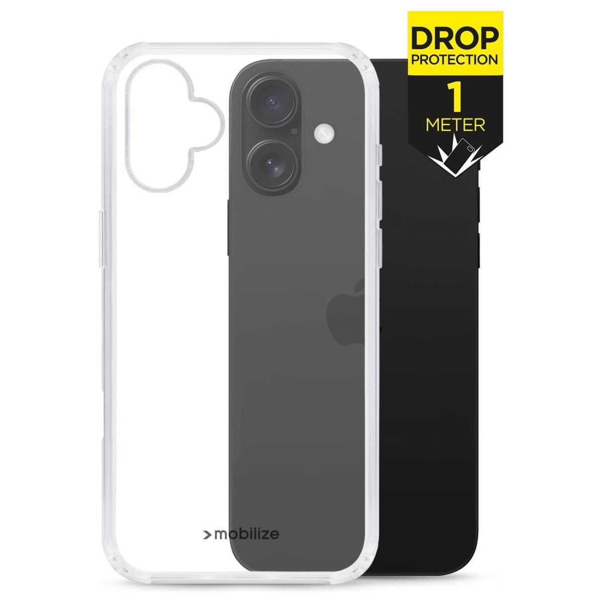 Mobilize Naked Protection Case Apple Iphone 16 Plus Clear - 123TelecomShop