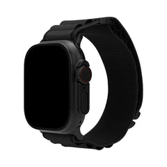 Mobilize Nylon Watch Band - Alpine - Black Connector - For Apple 38/40/41Mm - Black - 123TelecomShop