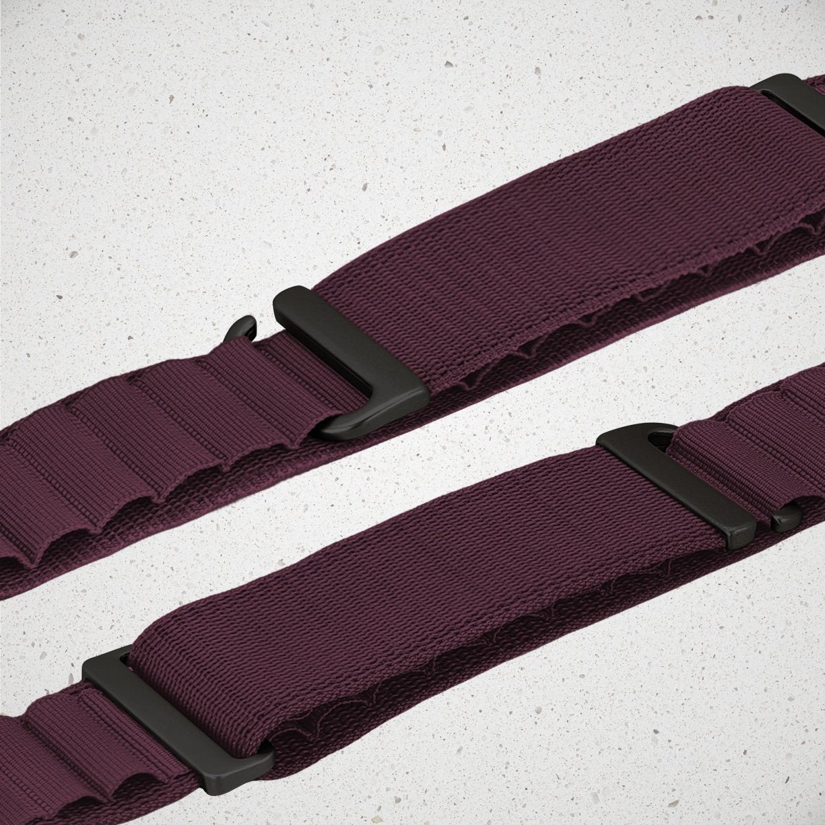 Mobilize Nylon Watch Band - Alpine - Black Connector - For Apple 38/40/41Mm - Bordeaux - 123TelecomShop