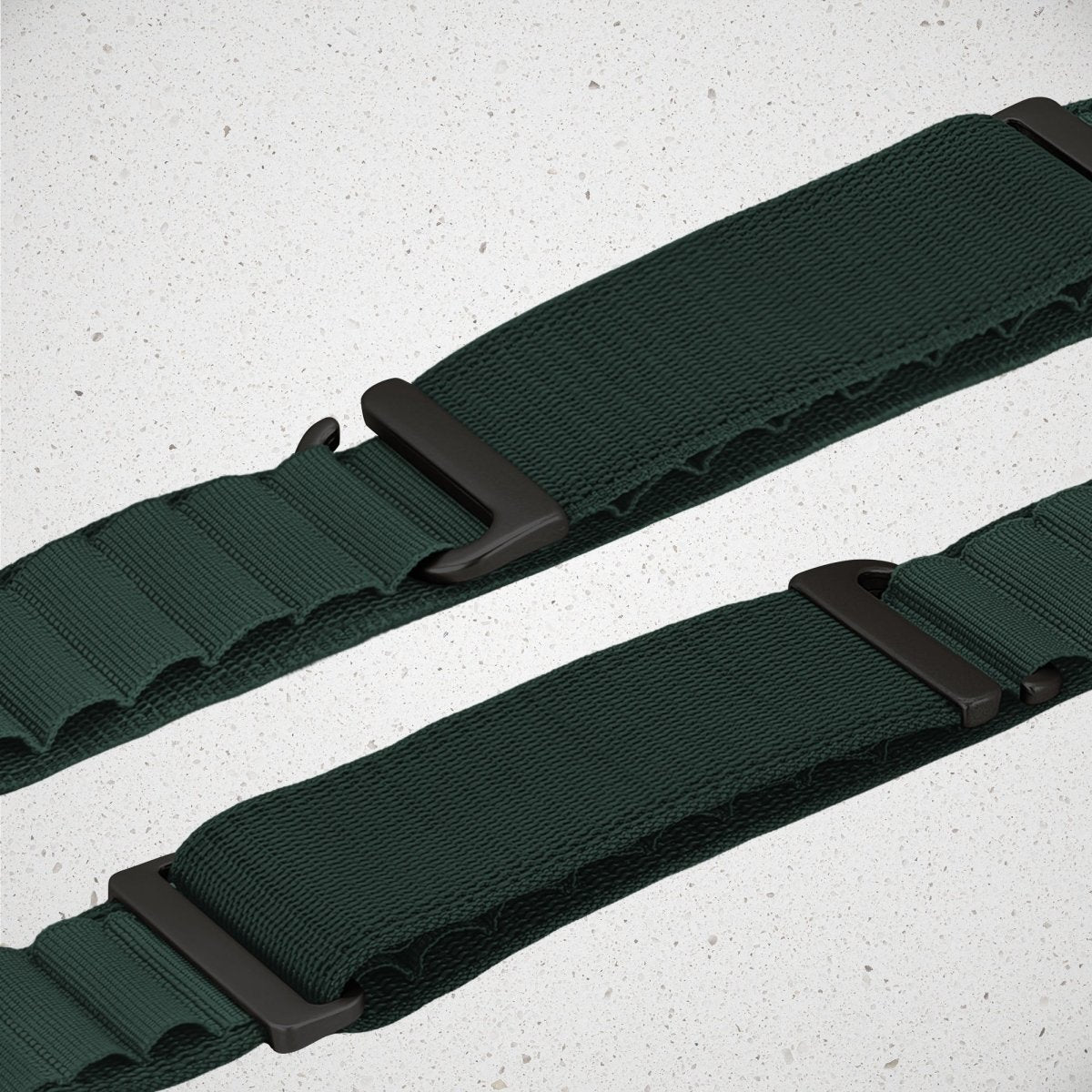 Mobilize Nylon Watch Band - Alpine - Black Connector - For Apple 38/40/41Mm - Dark Green - 123TelecomShop
