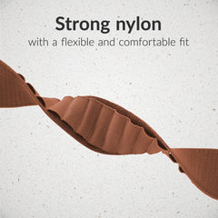 Mobilize Nylon Watch Band - Alpine - Black Connector - For Apple 38/40/41Mm - Terracotta - 123TelecomShop