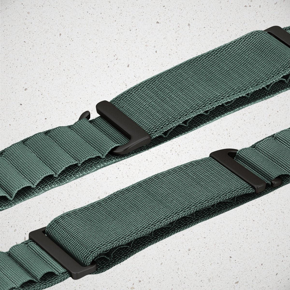 Mobilize Nylon Watch Band - Alpine - Black Connector - For Apple 42/44/45/49Mm - Green - 123TelecomShop