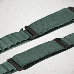 Mobilize Nylon Watch Band - Alpine - Black Connector - For Apple 42/44/45/49Mm - Green - 123TelecomShop