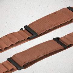 Mobilize Nylon Watch Band - Alpine - Black Connector - For Apple 42/44/45/49Mm - Terracotta - 123TelecomShop