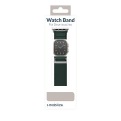 Mobilize Nylon Watch Band - Alpine - Titanium Connector - For Apple 38/40/41Mm - Dark Green - 123TelecomShop