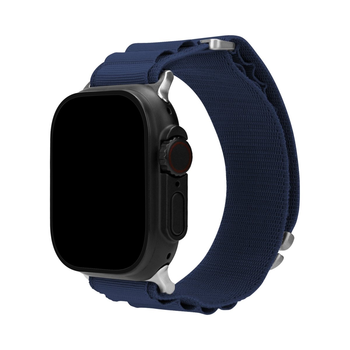 Mobilize Nylon Watch Band - Alpine - Titanium Connector - For Apple 42/44/45/49Mm - Blue - 123TelecomShop