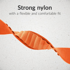 Mobilize Nylon Watch Band - Alpine - Titanium Connector - For Apple 42/44/45/49Mm - Orange - 123TelecomShop