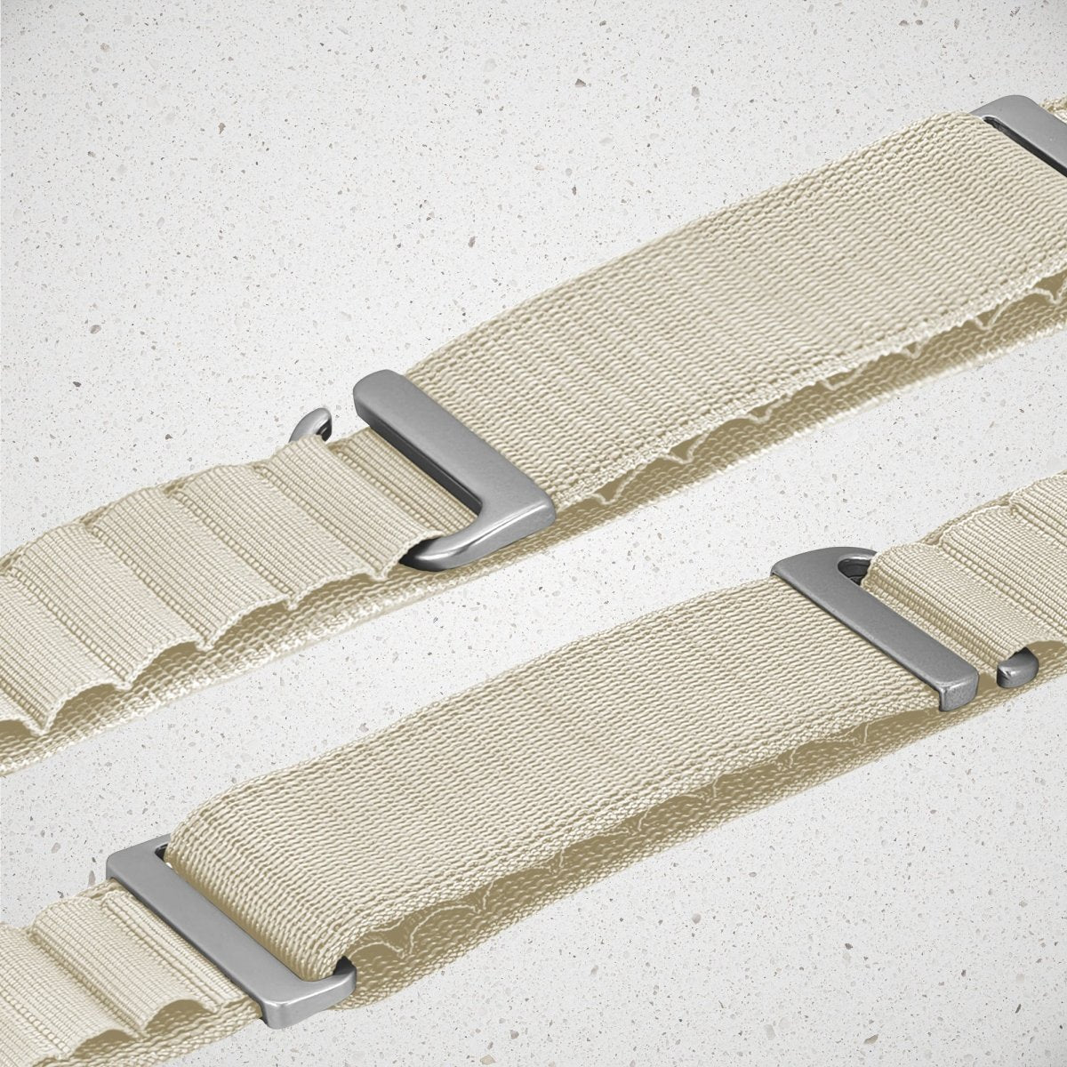 Mobilize Nylon Watch Band - Alpine - Titanium Connector - For Apple 42/44/45/49Mm - Starlight - 123TelecomShop