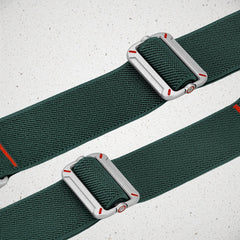 Mobilize Nylon Watch Band - Elastic - For Apple 38/40/41Mm - Green - 123TelecomShop