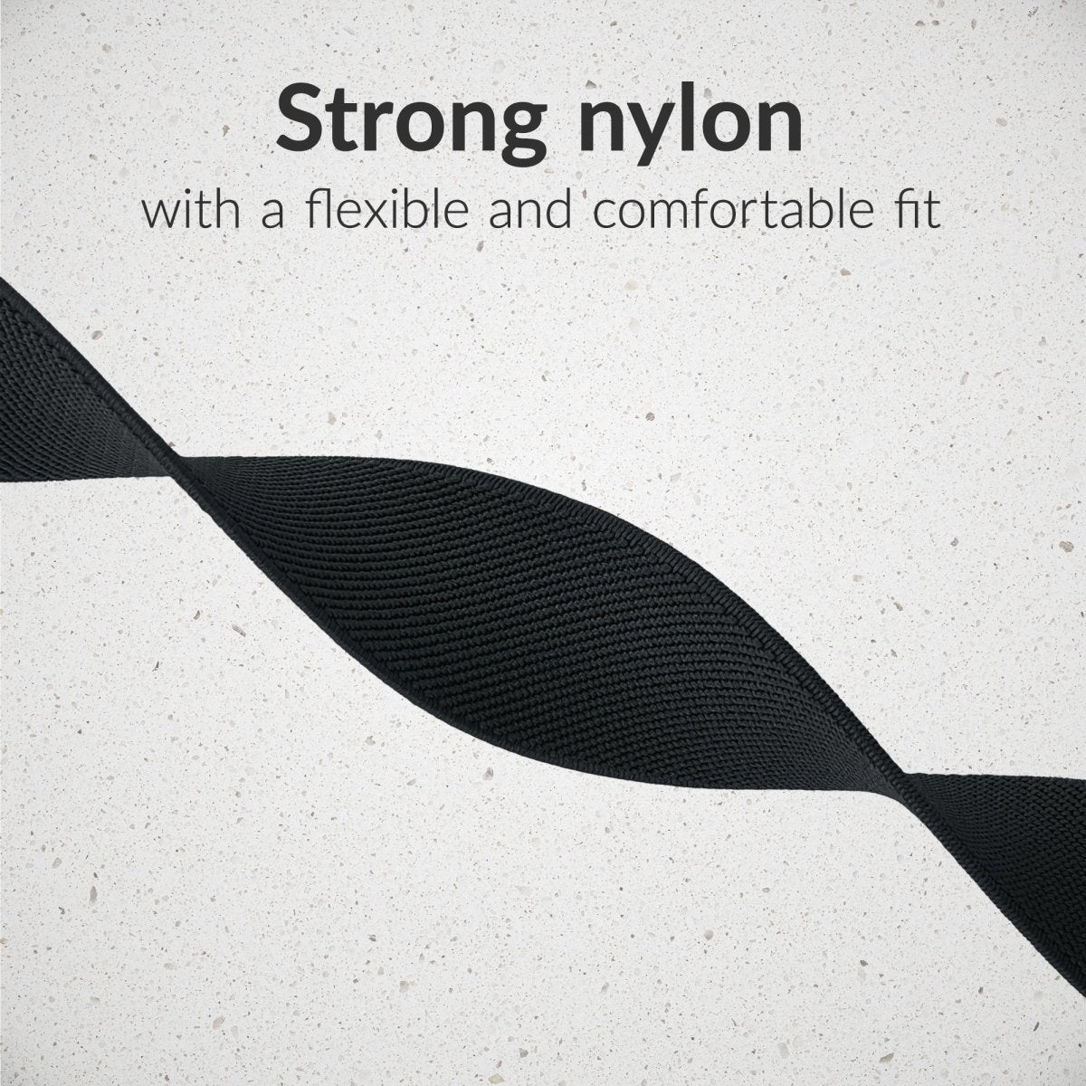 Mobilize Nylon Watch Band - Elastic - For Apple 42/44/45/49Mm - Black - 123TelecomShop