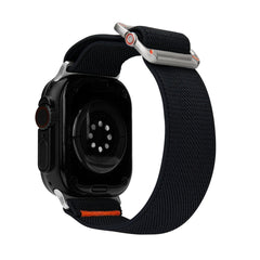 Mobilize Nylon Watch Band - Elastic - For Apple 42/44/45/49Mm - Black - 123TelecomShop