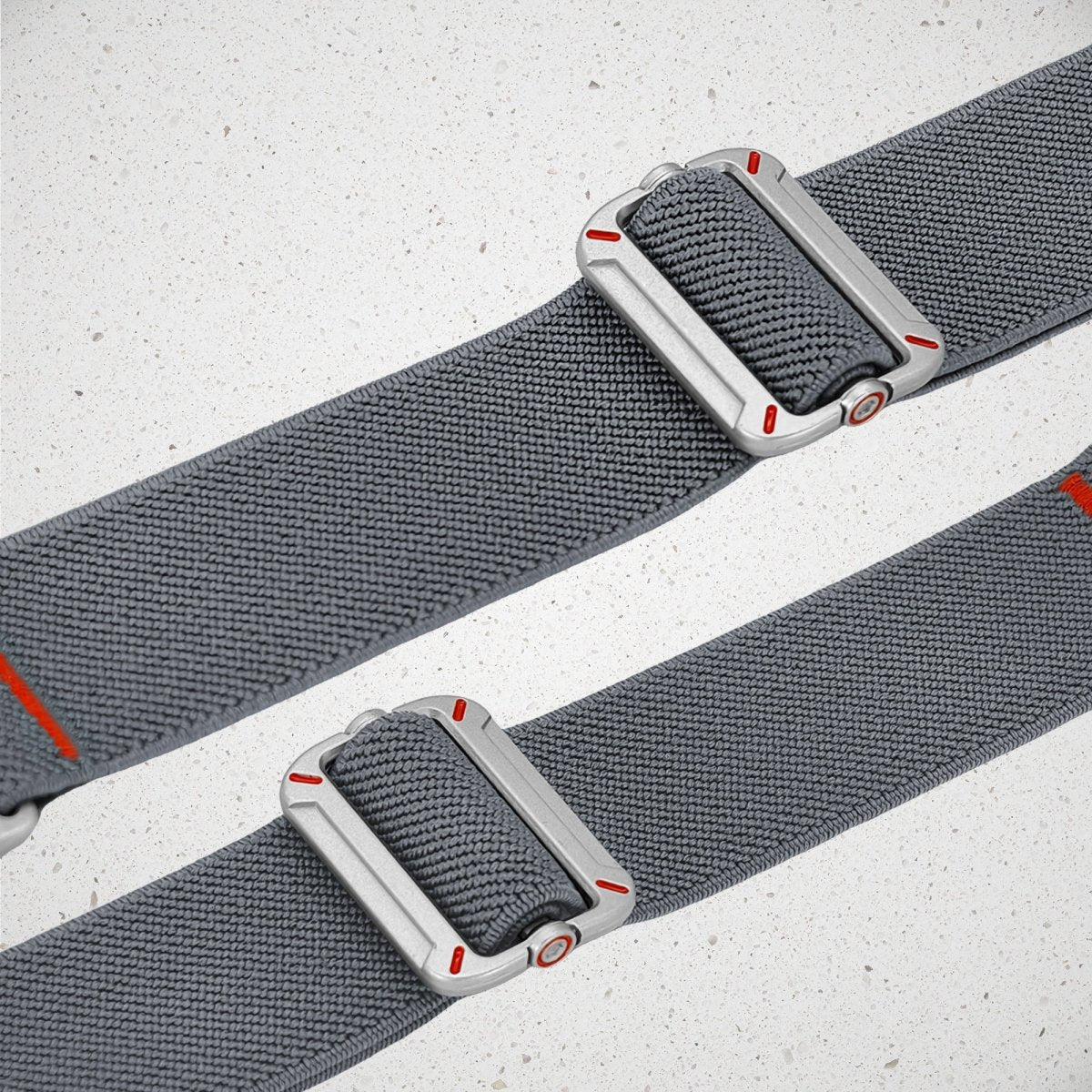 Mobilize Nylon Watch Band - Elastic - For Apple 42/44/45/49Mmm - Grey - 123TelecomShop
