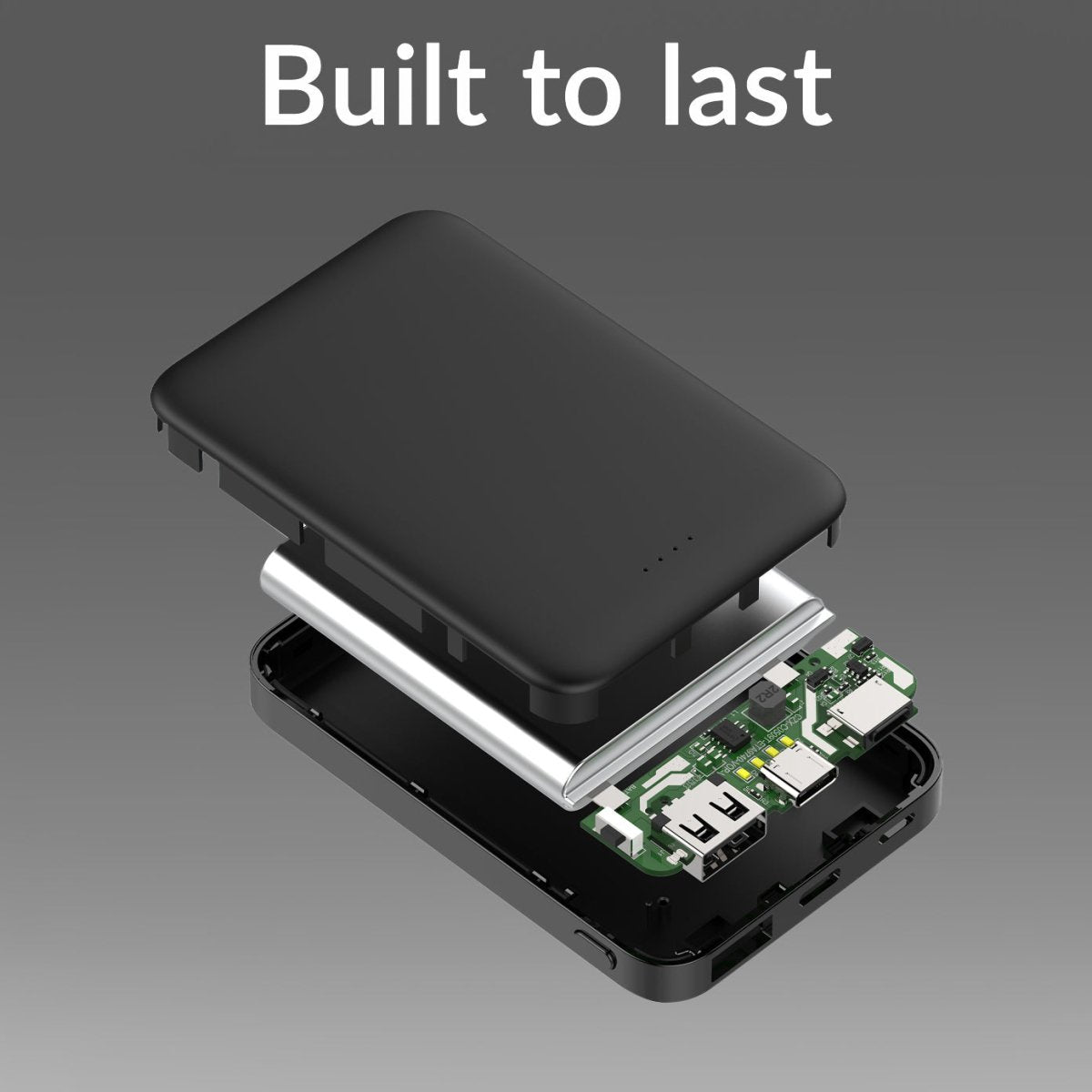 Mobilize Power Bank 5000Mah 15W Black - 123TelecomShop