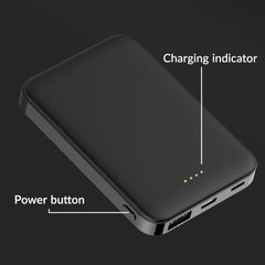 Mobilize Power Bank 5000Mah 15W Black - 123TelecomShop