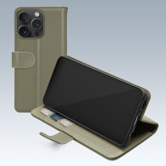 Mobilize Premium Gelly Wallet Book Case Apple Iphone 15 Pro Green - 123TelecomShop