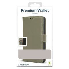 Mobilize Premium Gelly Wallet Book Case Apple Iphone 15 Pro Green - 123TelecomShop