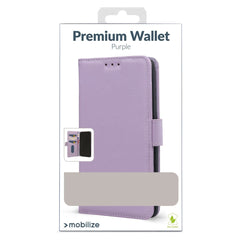 Mobilize Premium Gelly Wallet Book Case Apple Iphone 15 Pro Purple - 123TelecomShop