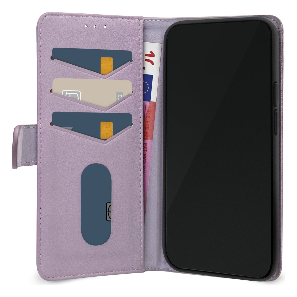 Mobilize Premium Gelly Wallet Book Case Apple Iphone 15 Pro Purple - 123TelecomShop