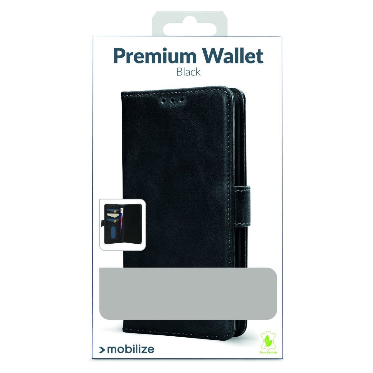 Mobilize Premium Gelly Wallet Book Case Apple Iphone 16 Pro Max Black - 123TelecomShop