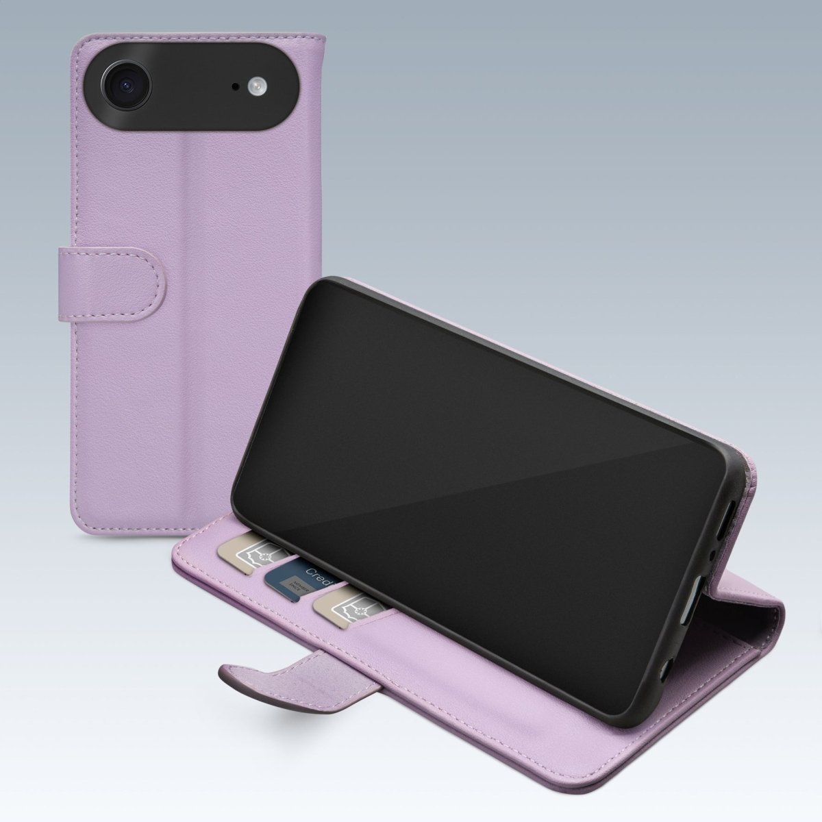 Mobilize Premium Gelly Wallet Book Case Apple Iphone 17 Air Purple - 123TelecomShop