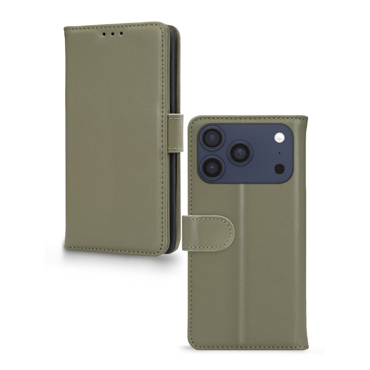 Mobilize Premium Gelly Wallet Book Case Apple Iphone 17 Pro Green - 123TelecomShop