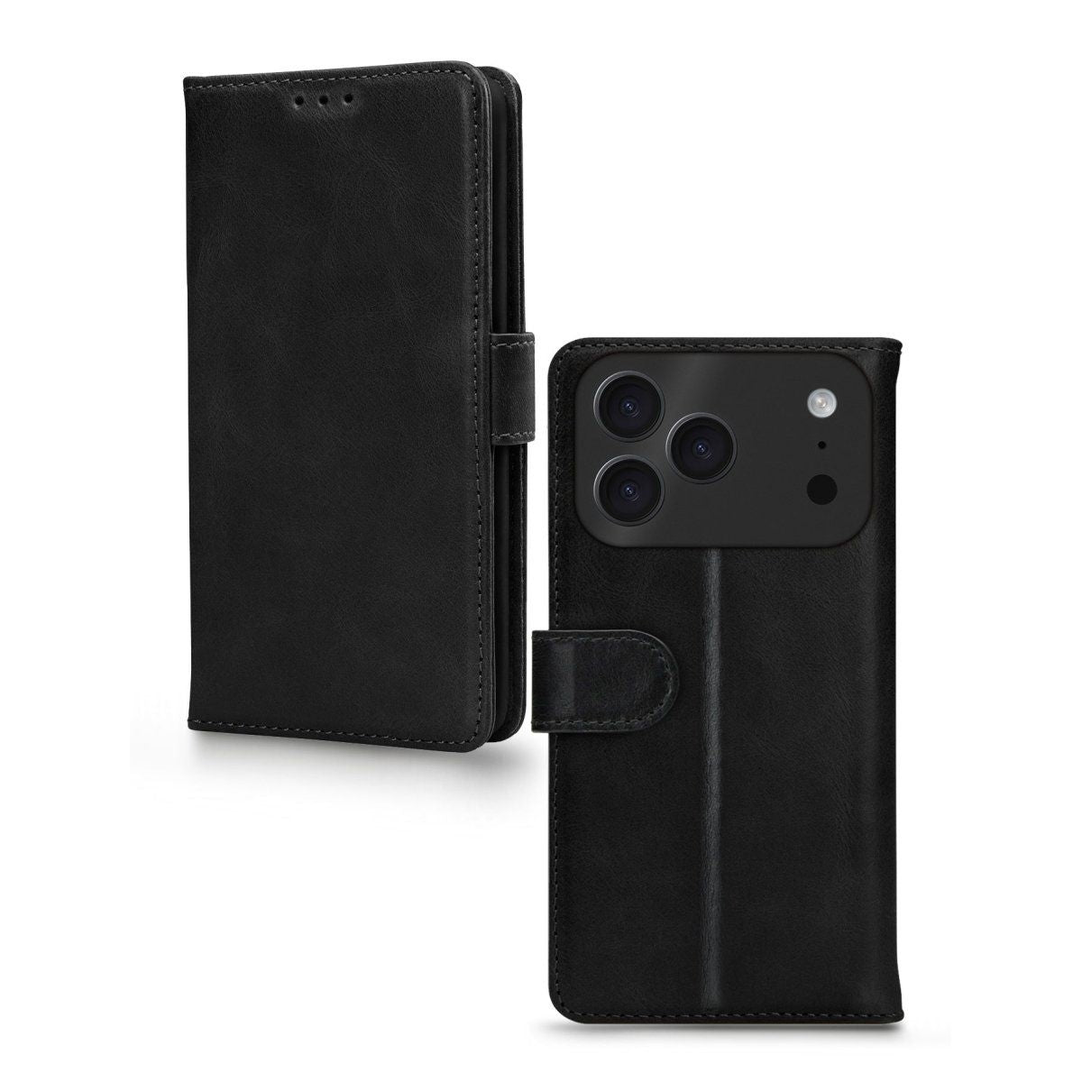 Mobilize Premium Gelly Wallet Book Case Apple Iphone 17 Pro Max Black - 123TelecomShop