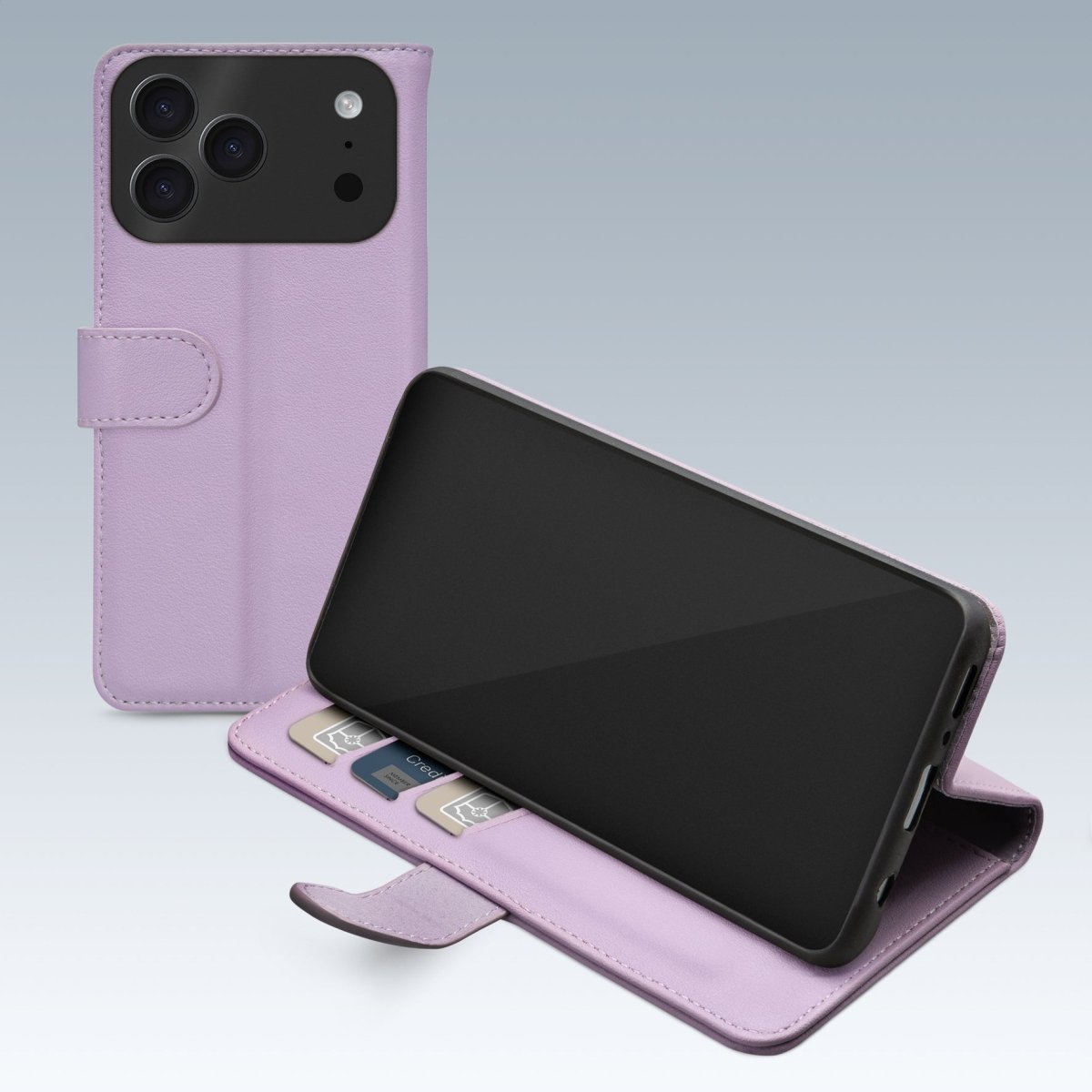 Mobilize Premium Gelly Wallet Book Case Apple Iphone 17 Pro Purple - 123TelecomShop