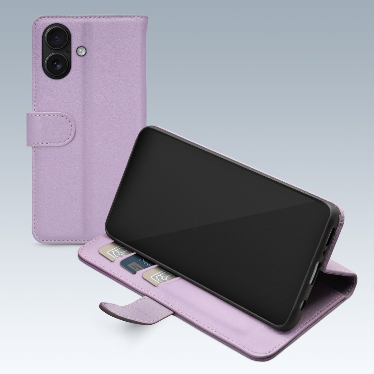 Mobilize Premium Gelly Wallet Book Case Apple Iphone 17 Purple - 123TelecomShop