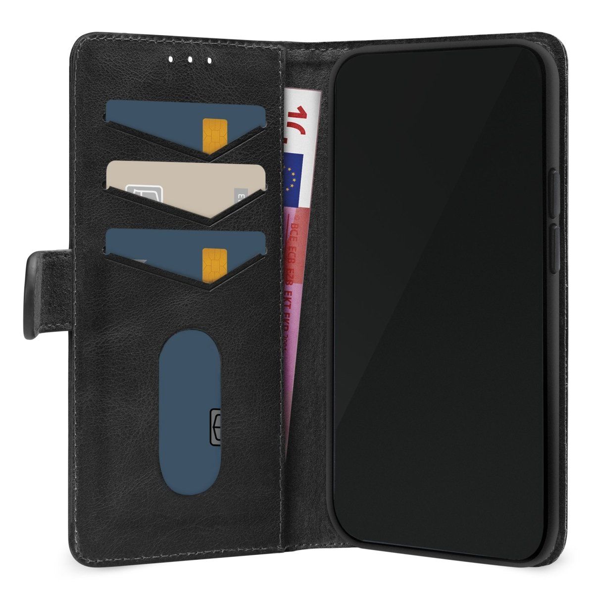 Mobilize Premium Gelly Wallet Book Case Samsung Galaxy S25 Edge 5G Black - 123TelecomShop