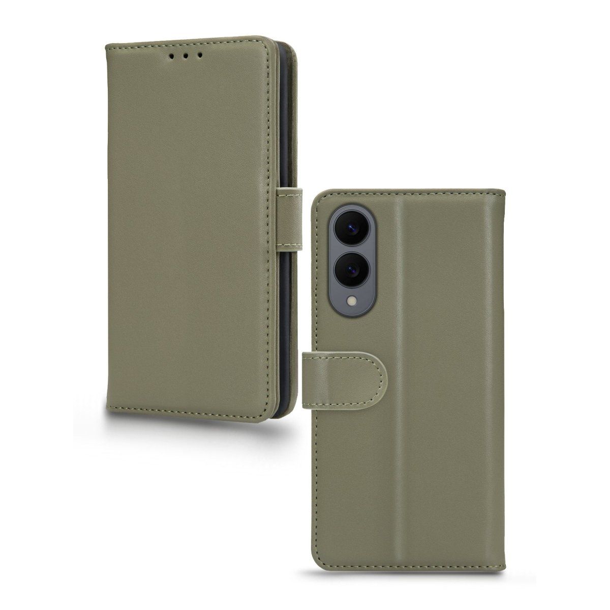 Mobilize Premium Gelly Wallet Book Case Samsung Galaxy S25 Edge 5G Green - 123TelecomShop