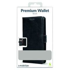 Mobilize Premium Gelly Wallet Book Case Samsung Galaxy S25 Fe Black - 123TelecomShop