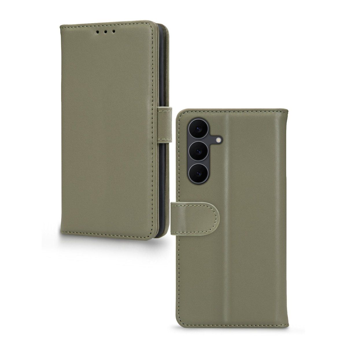 Mobilize Premium Gelly Wallet Book Case Samsung Galaxy S25 Fe Green - 123TelecomShop