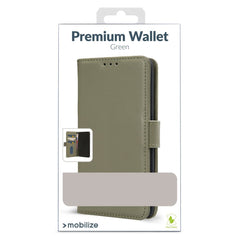 Mobilize Premium Gelly Wallet Book Case Samsung Galaxy S25 Fe Green - 123TelecomShop