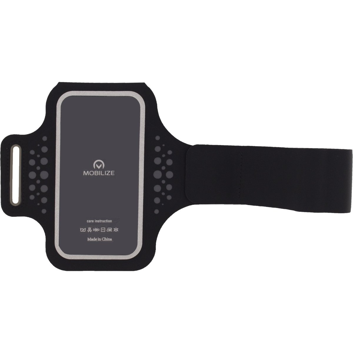 Mobilize Premium Universal Lycra Arm Strap 5" Black - 123TelecomShop