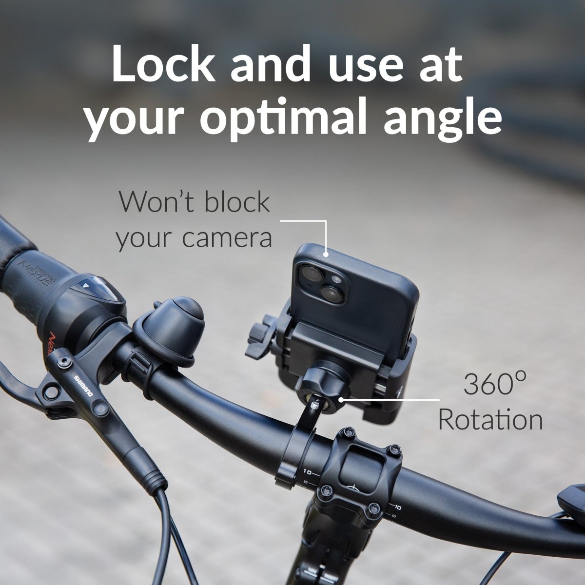 Mobilize Quick Lock Bike Holder Black - 123TelecomShop