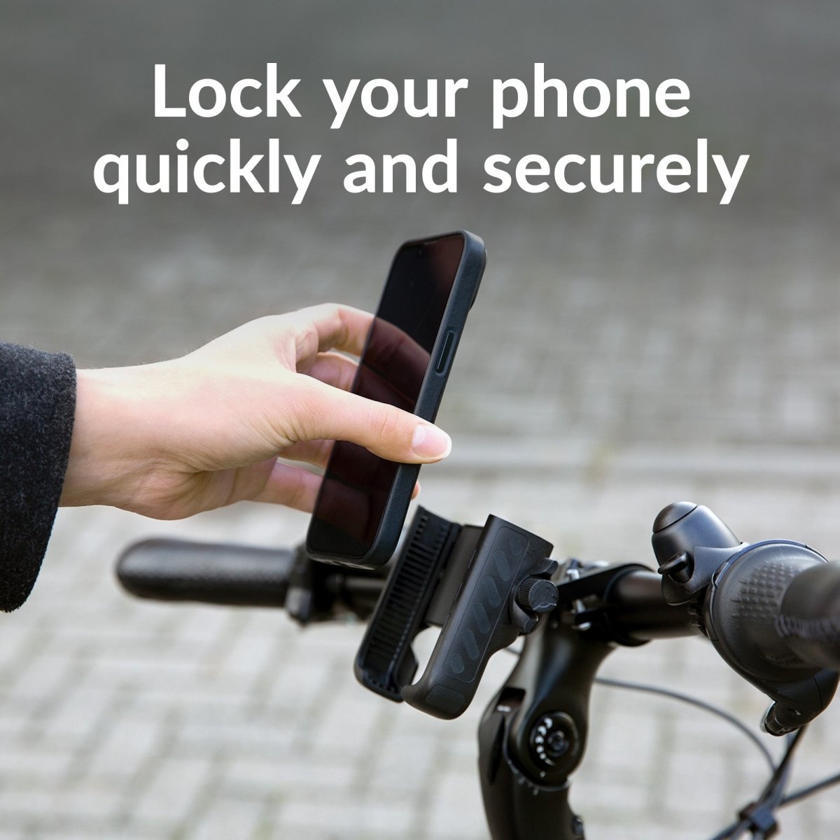 Mobilize Quick Lock Bike Holder Black - 123TelecomShop