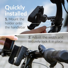 Mobilize Quick Lock Bike Holder Black - 123TelecomShop