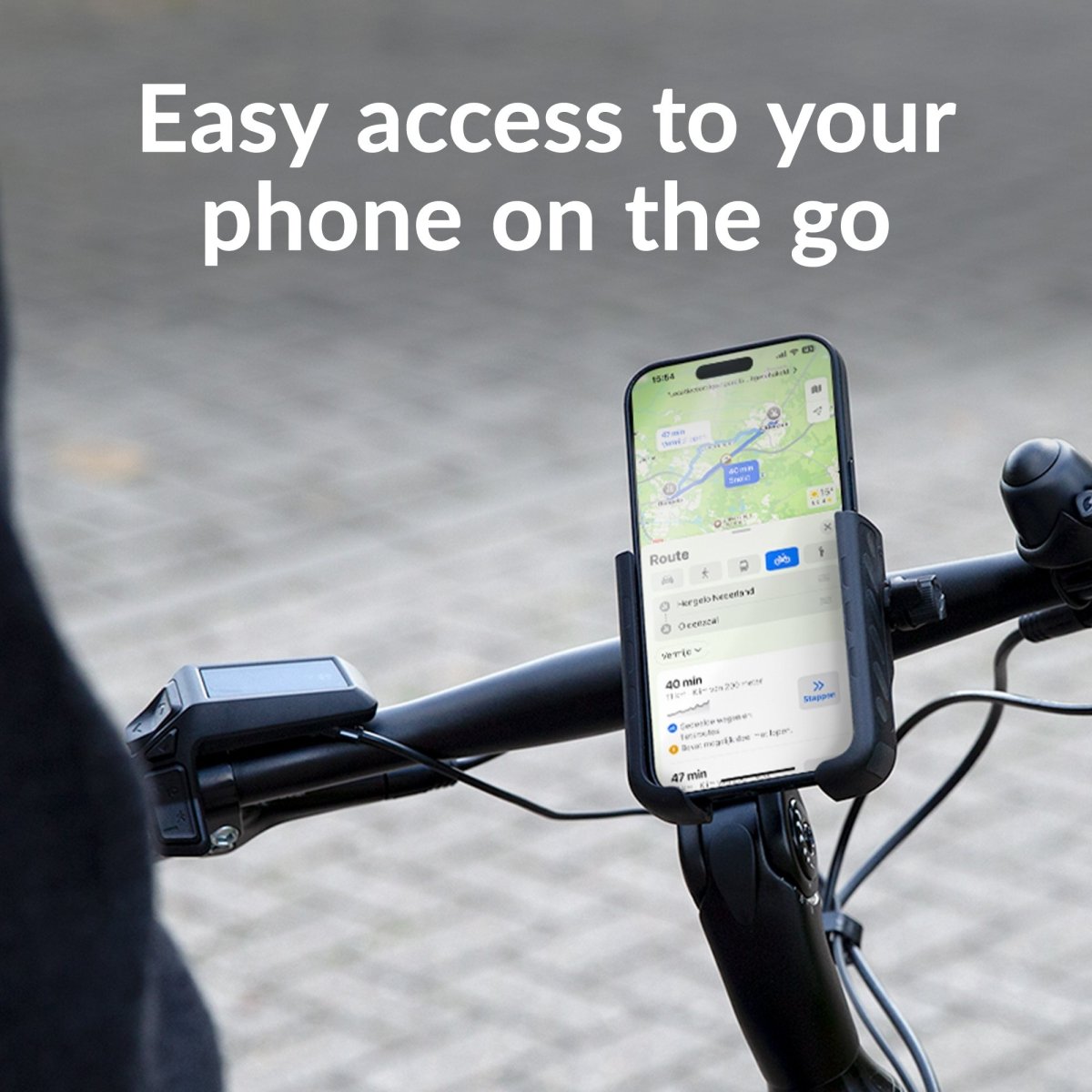 Mobilize Quick Lock Bike Holder Black - 123TelecomShop