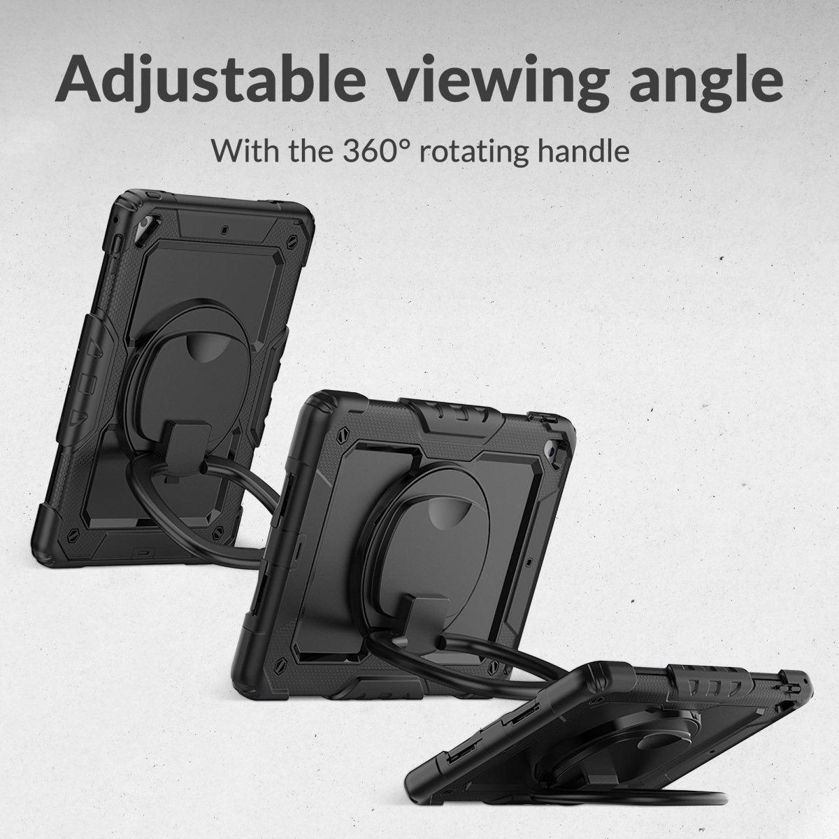 Mobilize Rotating Defender Case Stand Function For Apple Ipad 10.9 (2022)/Ipad 11 (2025) Black - 123TelecomShop