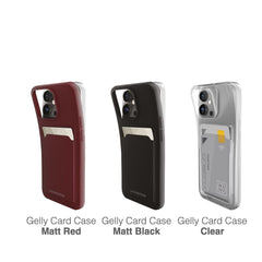 Mobilize Rubber Gelly Card Case Apple Iphone 15 Pro Matt Bordeaux - 123TelecomShop
