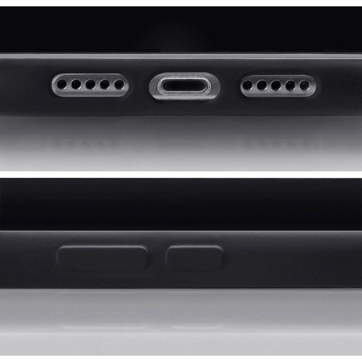 Mobilize Rubber Gelly Card Case Apple Iphone 16 Pro Max Matt Black - 123TelecomShop