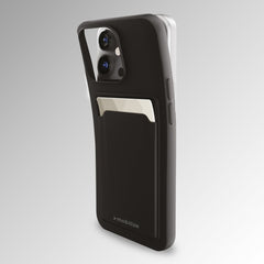Mobilize Rubber Gelly Card Case Apple Iphone 17 Pro Matt Black - 123TelecomShop