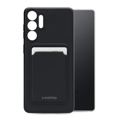 Mobilize Rubber Gelly Card Case Samsung Galaxy S25 Ultra 5G Matt Black - 123TelecomShop