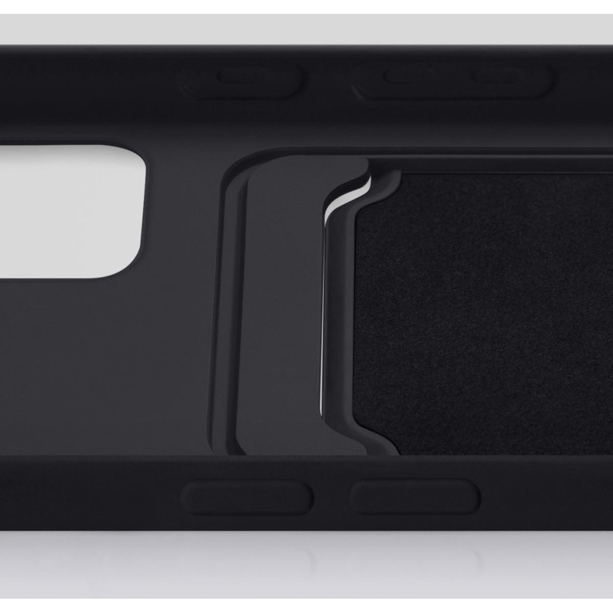 Mobilize Rubber Gelly Card Case Samsung Galaxy S26 5G Matt Black - 123TelecomShop