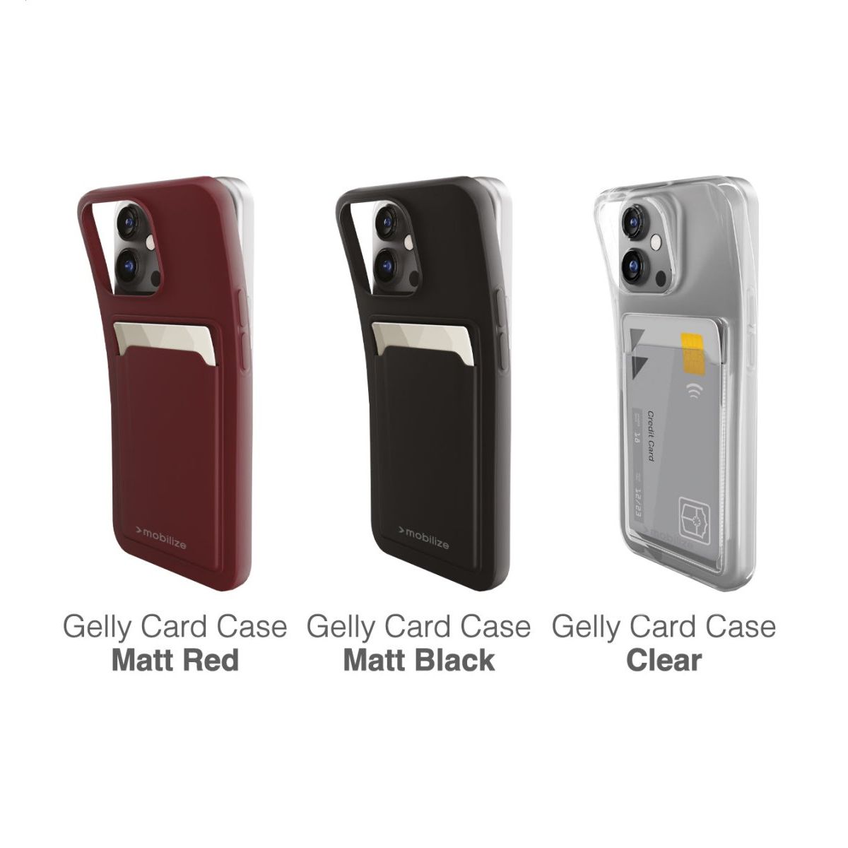 Mobilize Rubber Gelly Card Case Samsung Galaxy S26 Ultra 5G Matt Black - 123TelecomShop