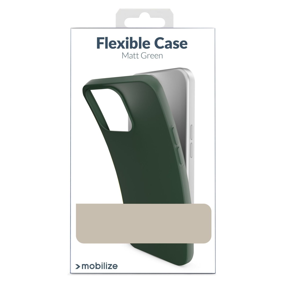 Mobilize Rubber Gelly Case Apple Iphone 15 Pro Matt Green - 123TelecomShop