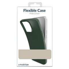 Mobilize Rubber Gelly Case Apple Iphone 15 Pro Matt Green - 123TelecomShop